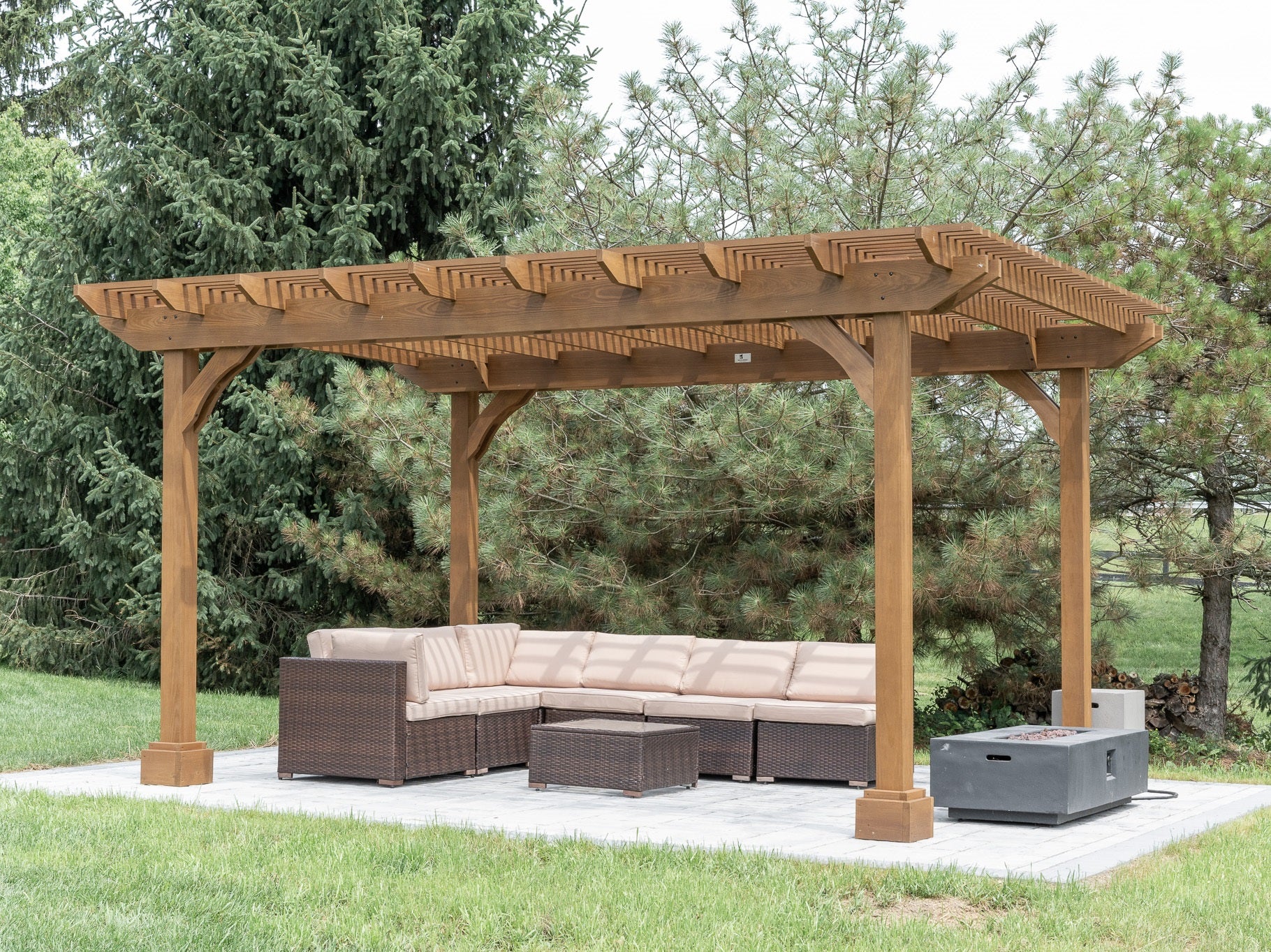 Outback Wood Pergola