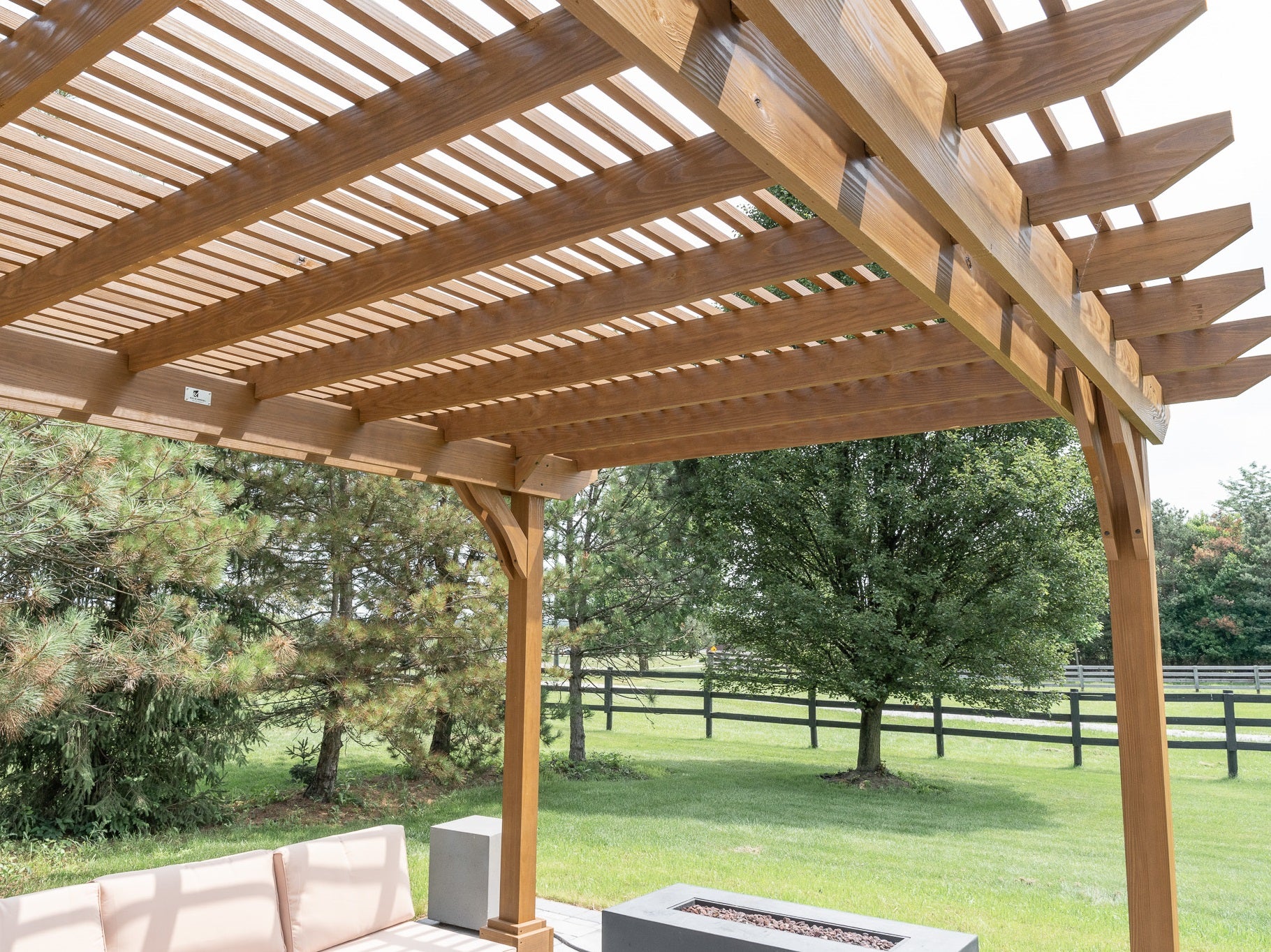 Outback Wood Pergola