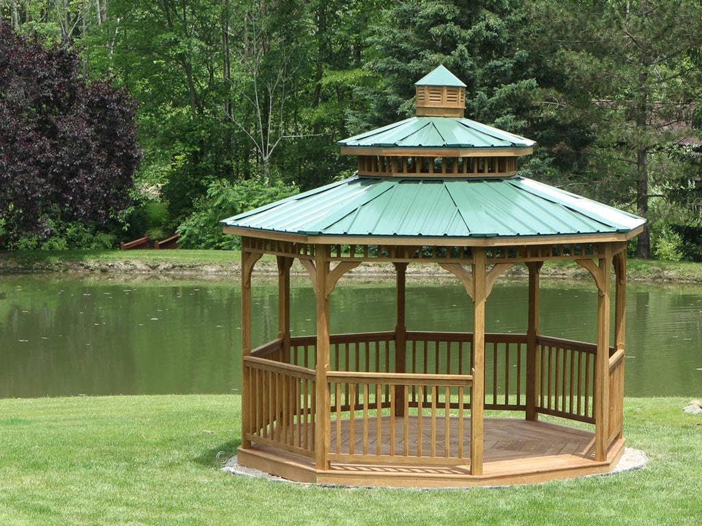 Monticello Octagon Wood Gazebo