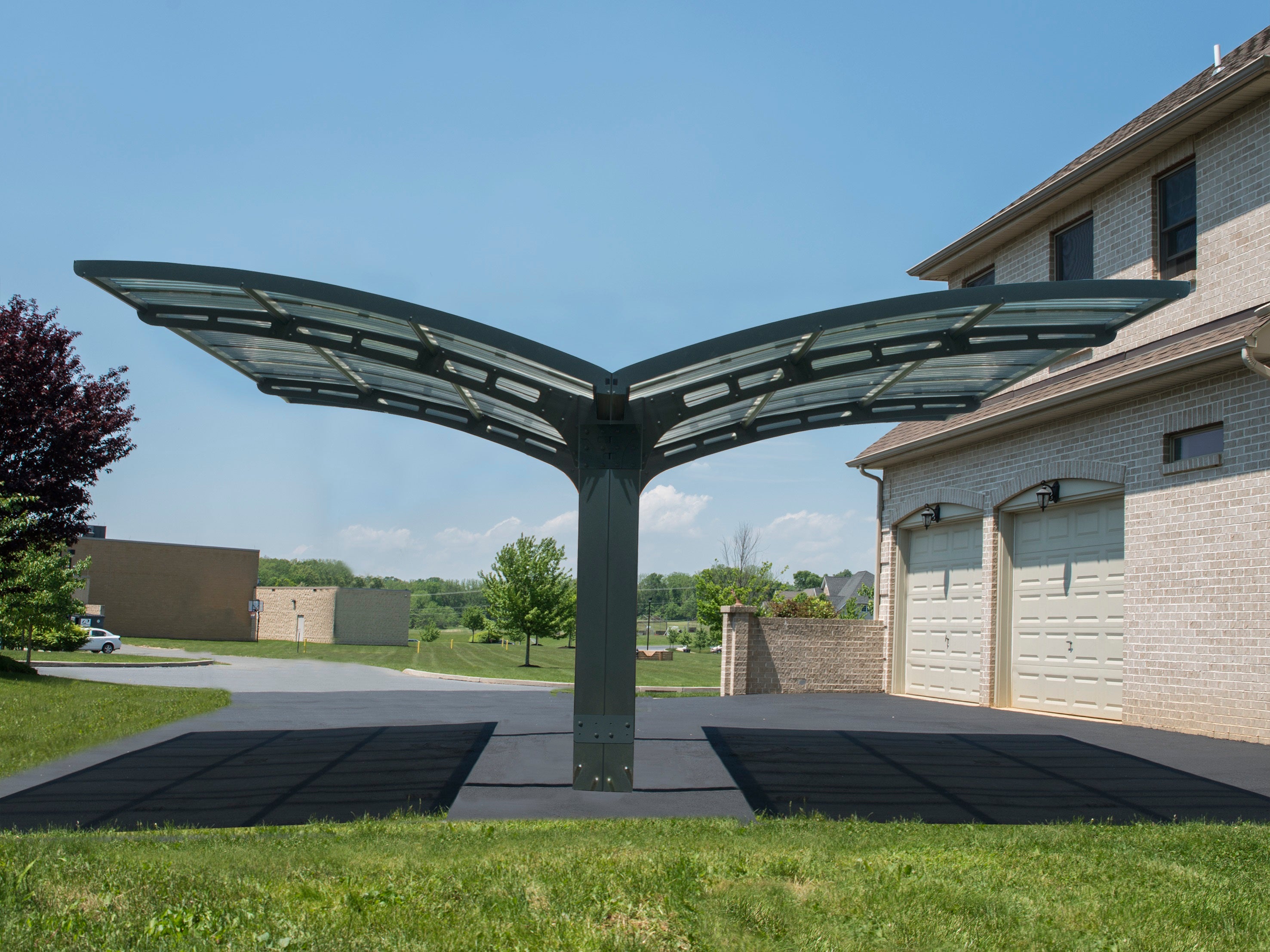 Arizona Double Carport Kit (Wing-Style)