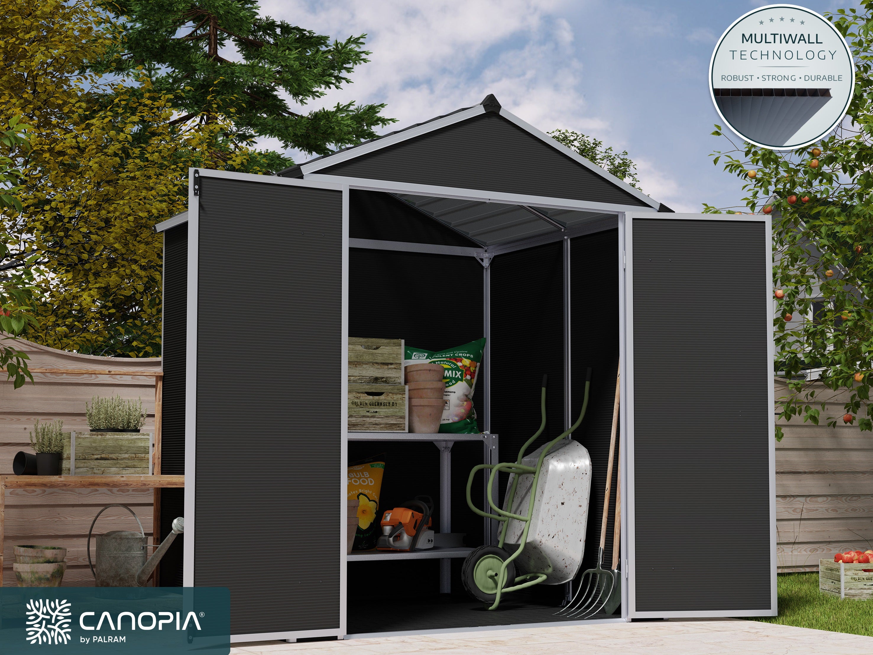 Rubicon Garden Shed Kit