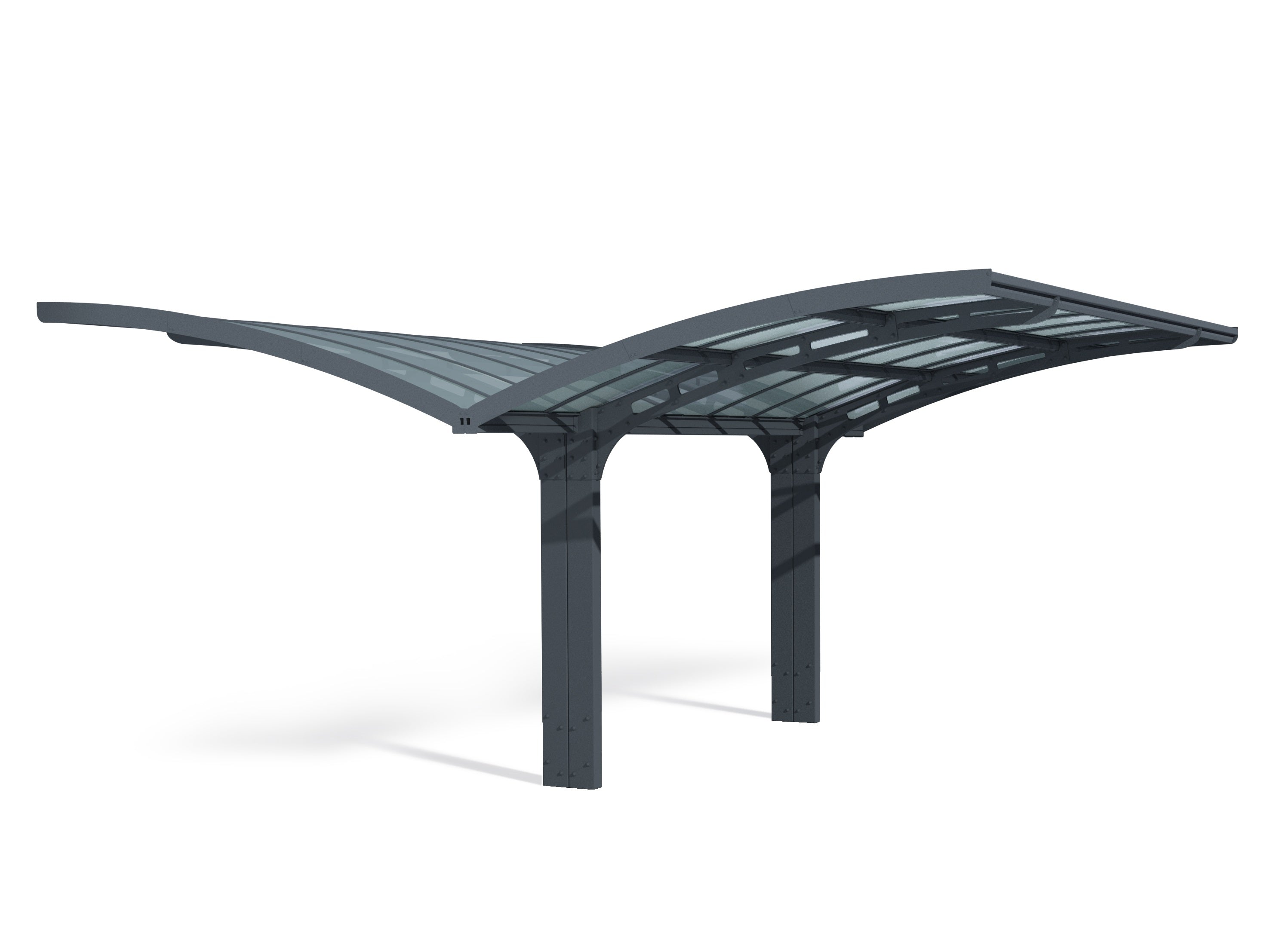 Arizona Double Carport Kit (Wing-Style)