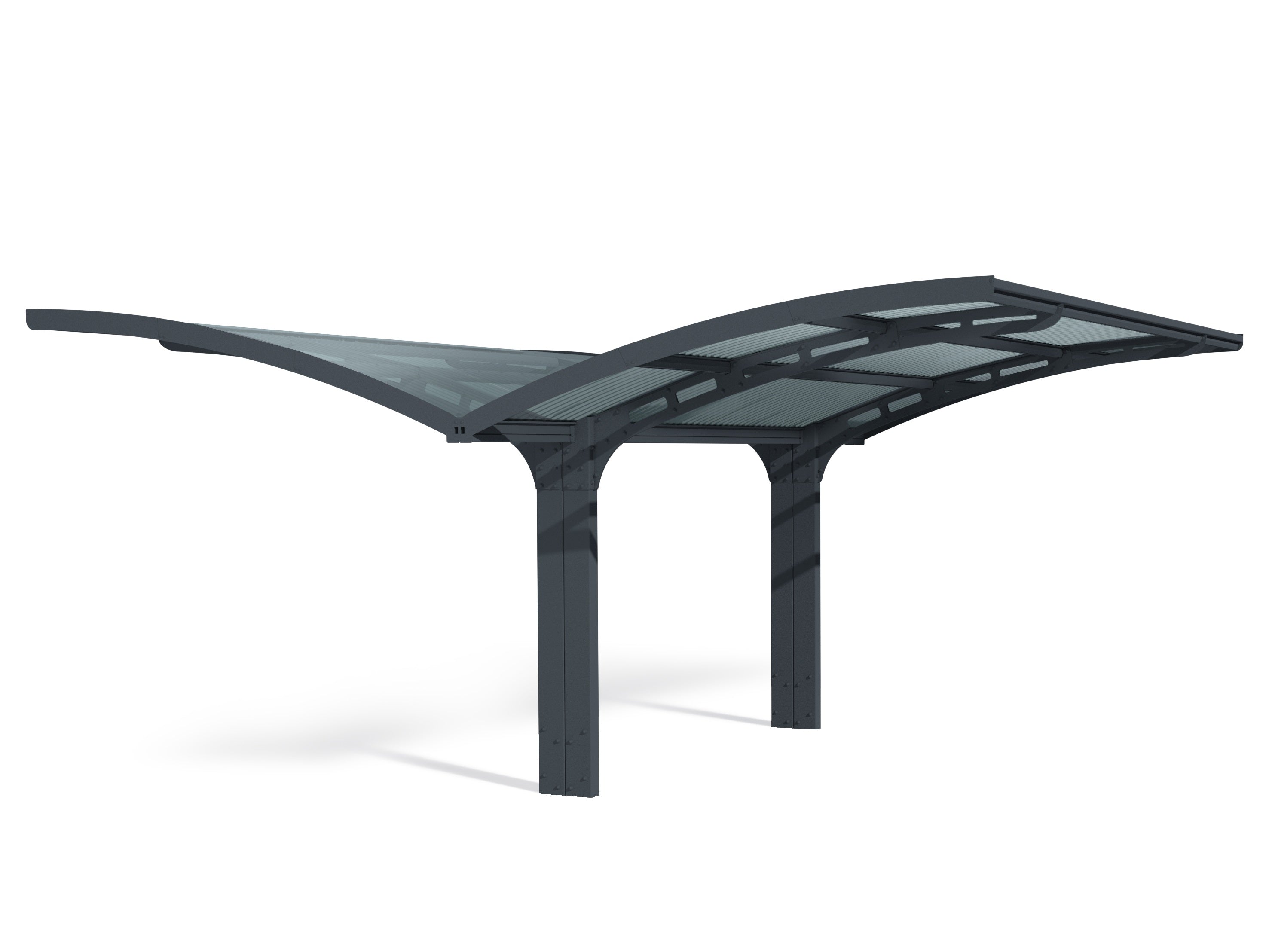 Arizona Double Carport Kit (Wing-Style)